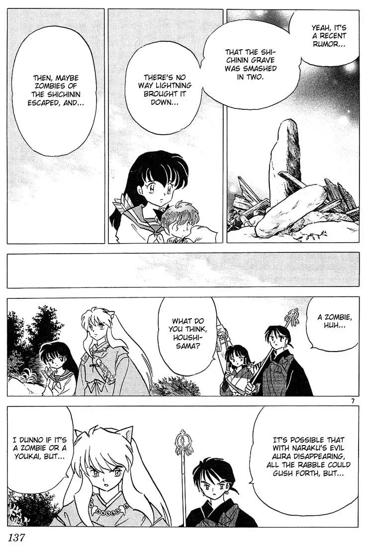 InuYasha Chapter 236 page 7 - Chapter 236: Shichinin-tai