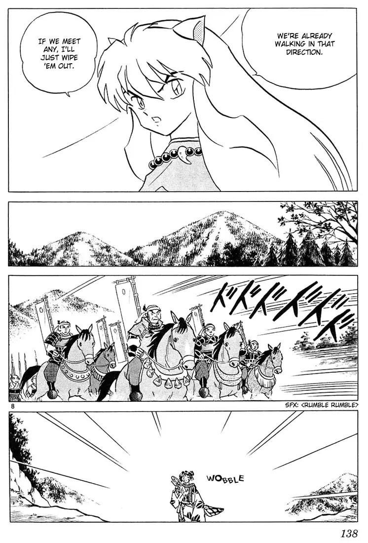 InuYasha Chapter 236 page 8 - Chapter 236: Shichinin-tai