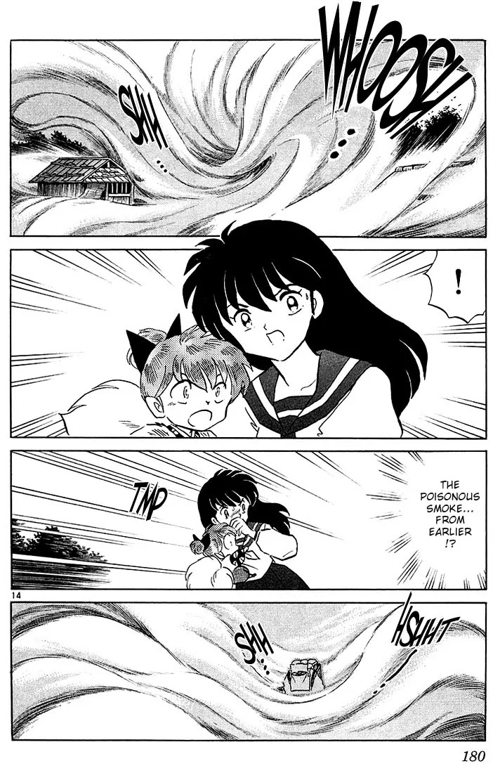 InuYasha Chapter 238 page 14 - Chapter 238: Poisonous Smoke