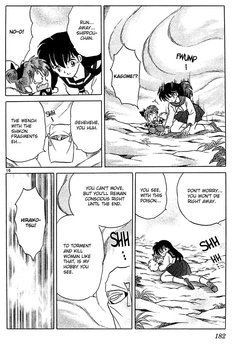 InuYasha Chapter 238 page 16 - Chapter 238: Poisonous Smoke