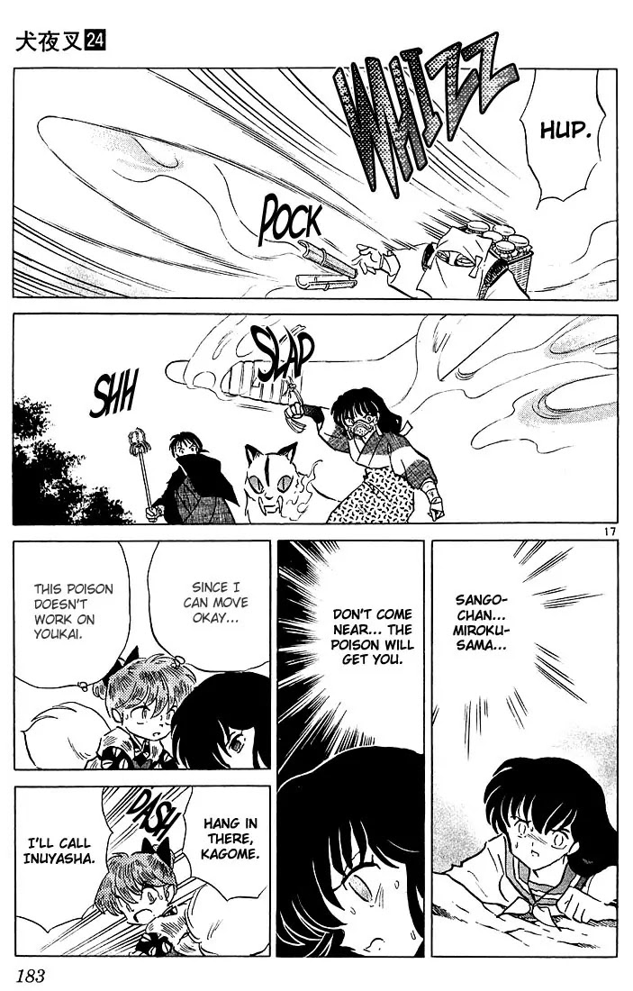 InuYasha Chapter 238 page 17 - Chapter 238: Poisonous Smoke