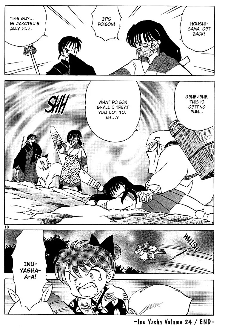 InuYasha Chapter 238 page 18 - Chapter 238: Poisonous Smoke
