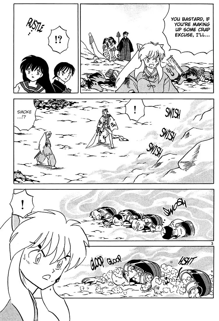 InuYasha Chapter 238 page 3 - Chapter 238: Poisonous Smoke