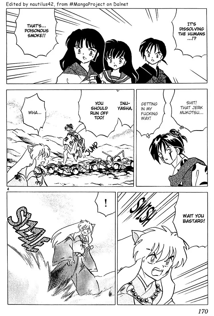 InuYasha Chapter 238 page 4 - Chapter 238: Poisonous Smoke