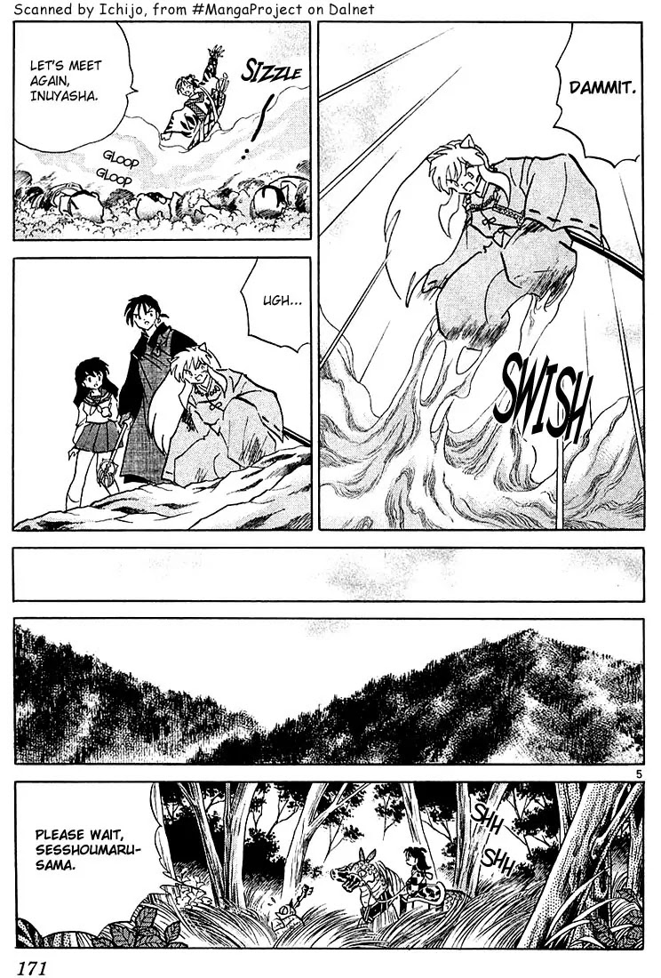InuYasha Chapter 238 page 5 - Chapter 238: Poisonous Smoke