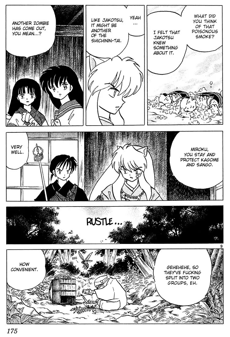 InuYasha Chapter 238 page 9 - Chapter 238: Poisonous Smoke