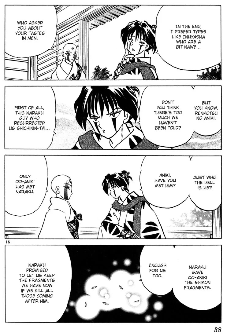 InuYasha Chapter 240 page 16 - Chapter 240: Those Seeking Naraku