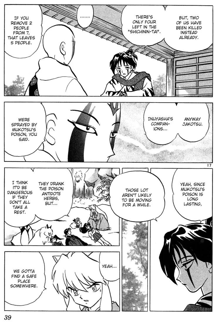 InuYasha Chapter 240 page 17 - Chapter 240: Those Seeking Naraku