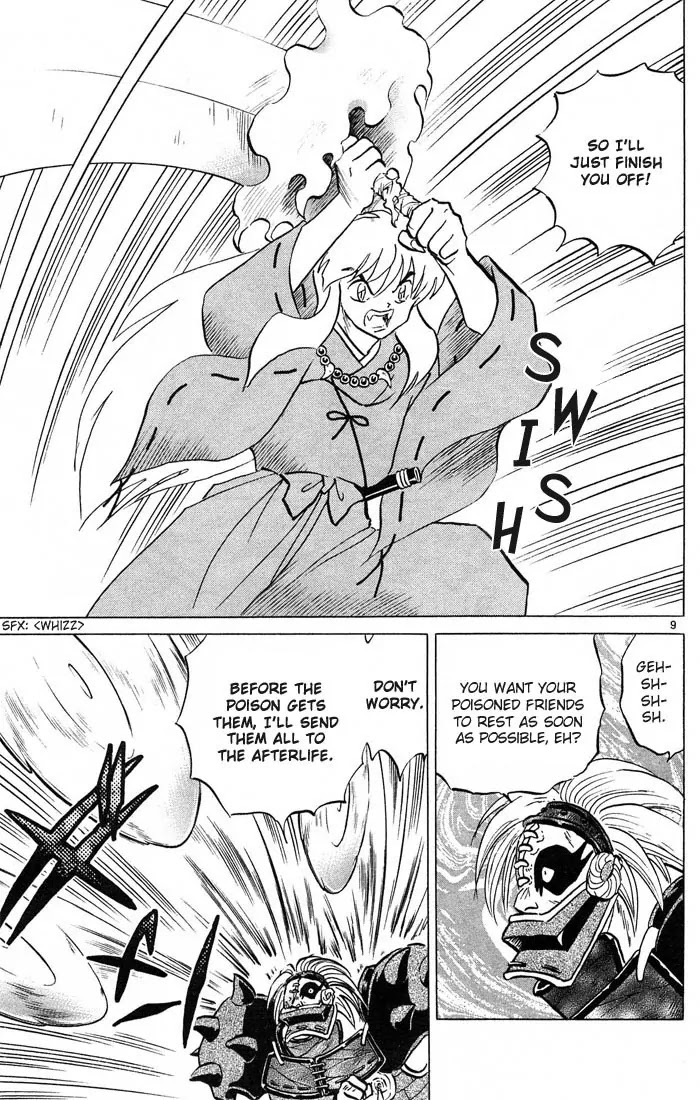InuYasha Chapter 241 page 9 - Chapter 241: Ginkotsu