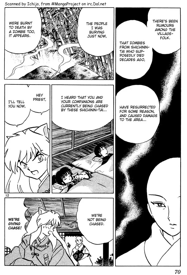 InuYasha Chapter 242 page 12 - Chapter 242: Renkotsu's Temple