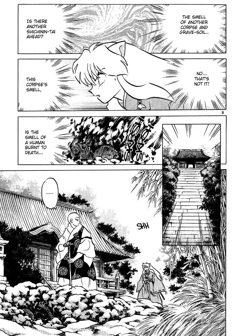 InuYasha Chapter 242 page 9 - Chapter 242: Renkotsu's Temple
