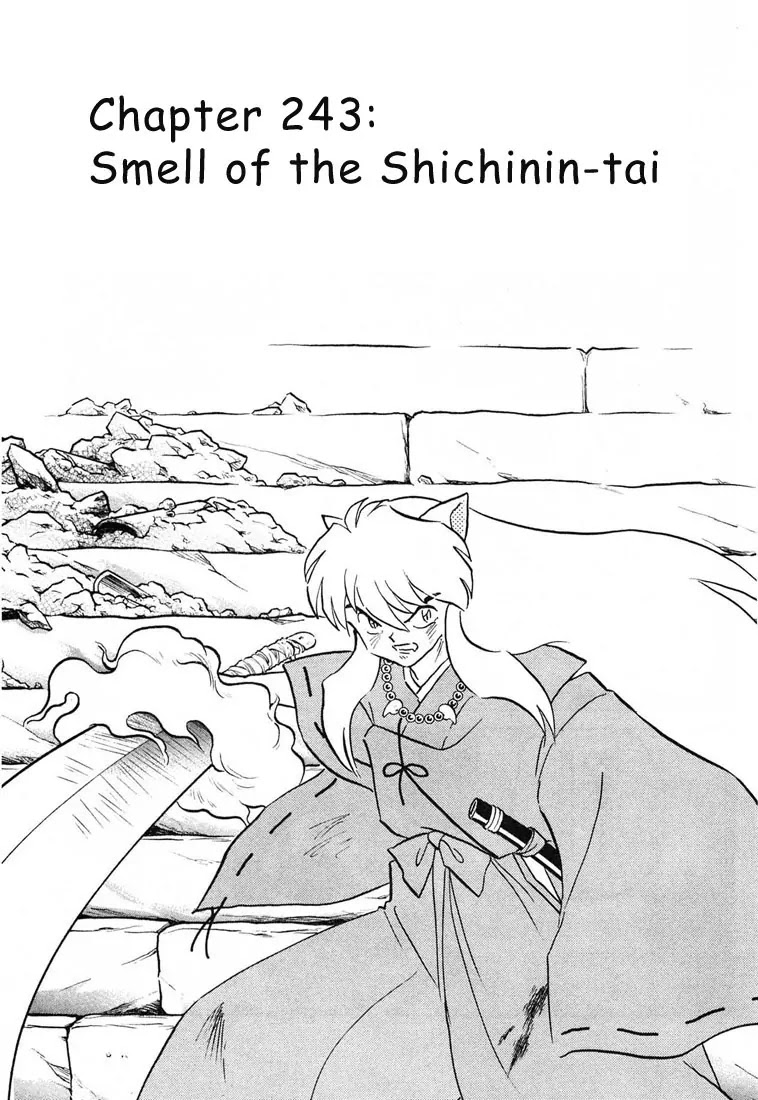 InuYasha Chapter 243 page 1 - Chapter 243: Smell of the Shichinin-tai
