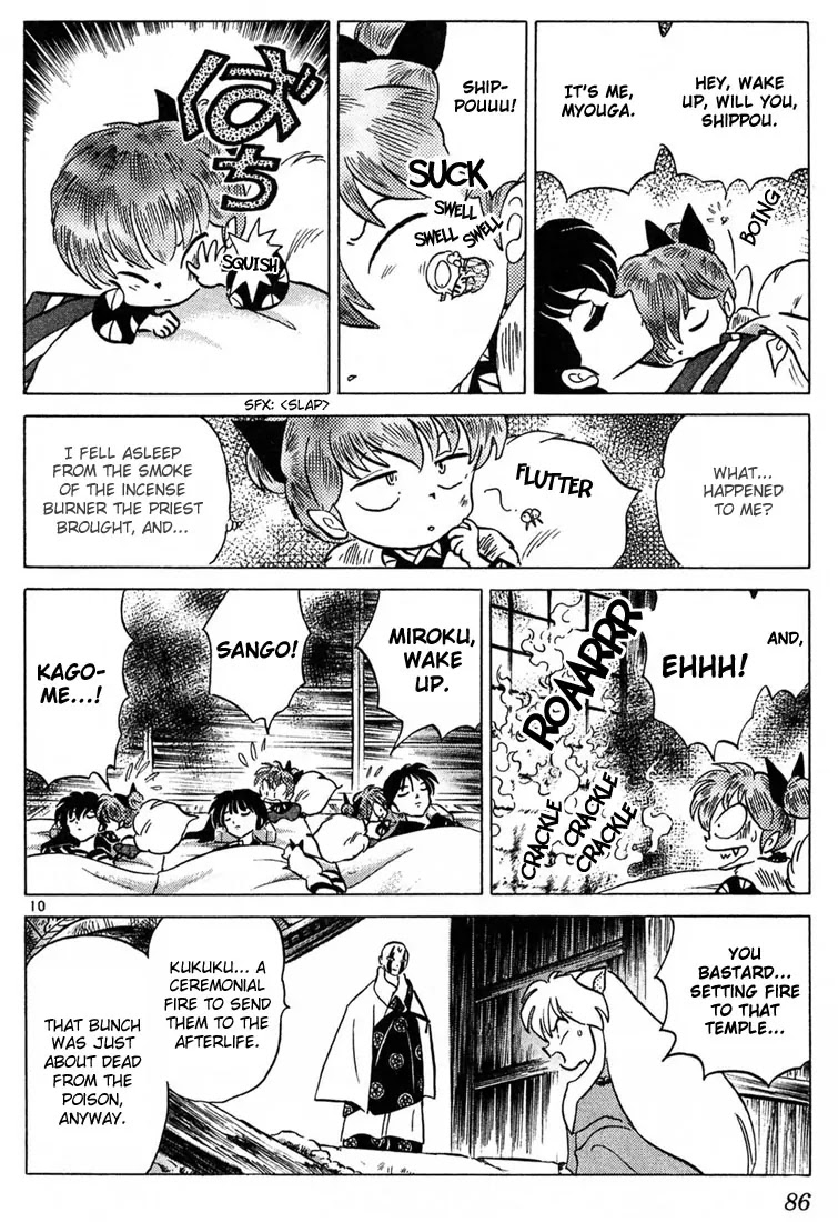 InuYasha Chapter 243 page 10 - Chapter 243: Smell of the Shichinin-tai