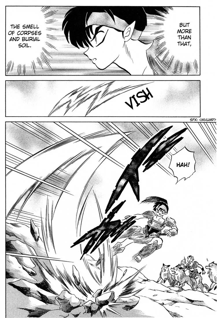 InuYasha Chapter 243 page 14 - Chapter 243: Smell of the Shichinin-tai