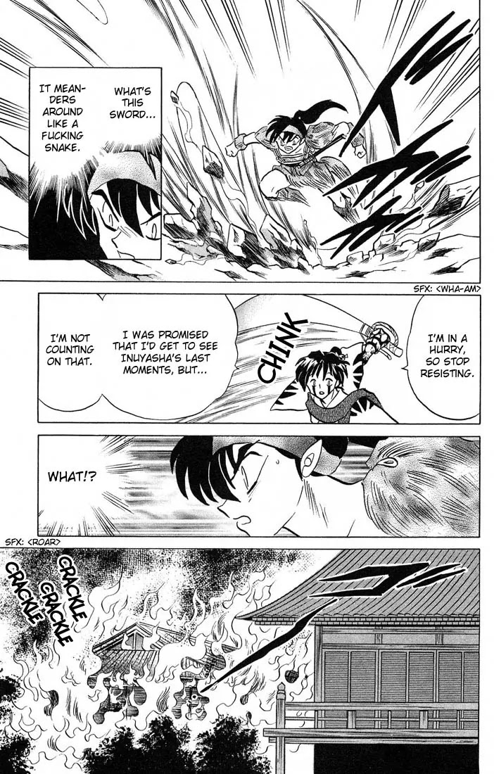 InuYasha Chapter 243 page 17 - Chapter 243: Smell of the Shichinin-tai