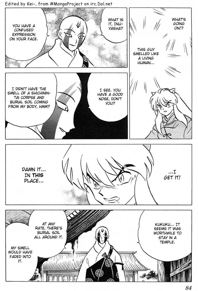 InuYasha Chapter 243 page 8 - Chapter 243: Smell of the Shichinin-tai