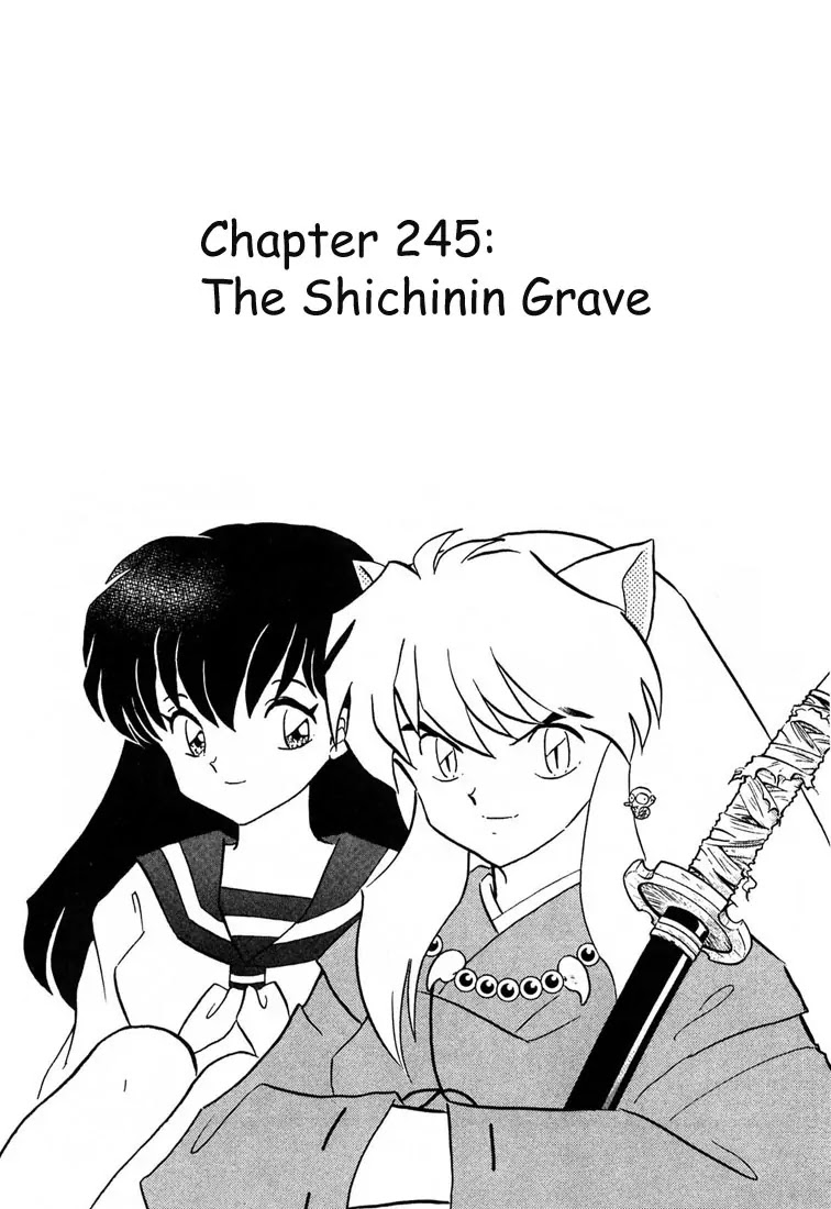 InuYasha Chapter 245 page 1 - Chapter 245: The Shichinin Grave