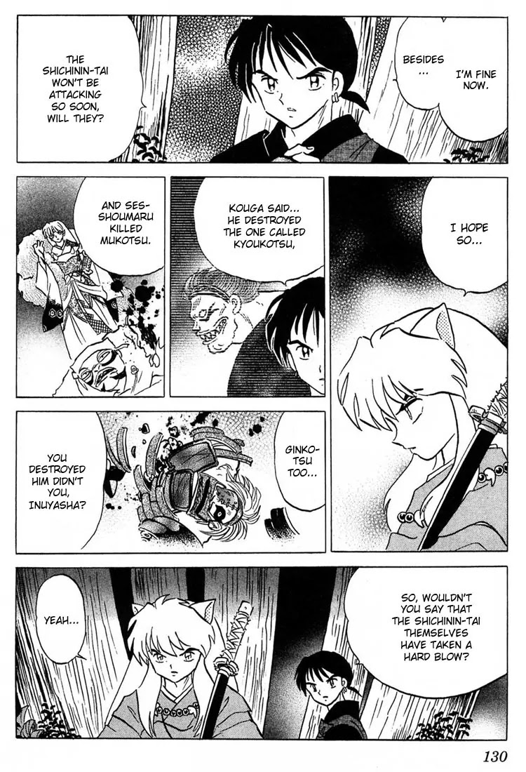 InuYasha Chapter 245 page 16 - Chapter 245: The Shichinin Grave