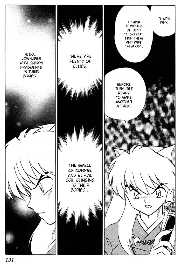 InuYasha Chapter 245 page 17 - Chapter 245: The Shichinin Grave