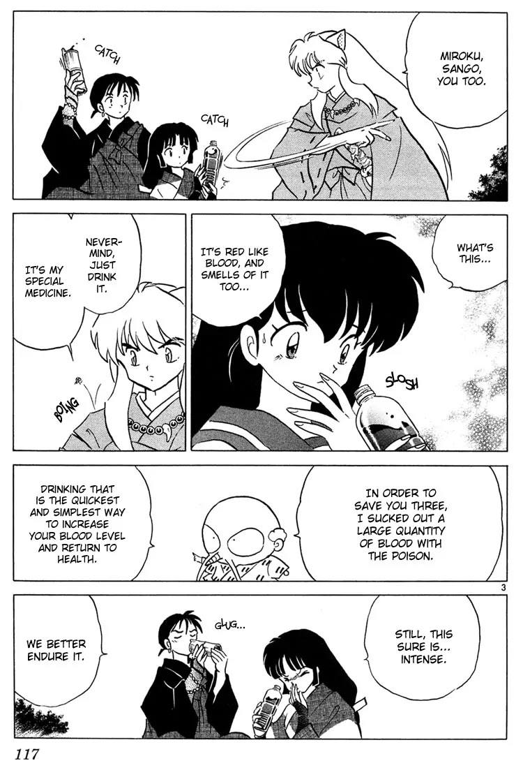 InuYasha Chapter 245 page 3 - Chapter 245: The Shichinin Grave