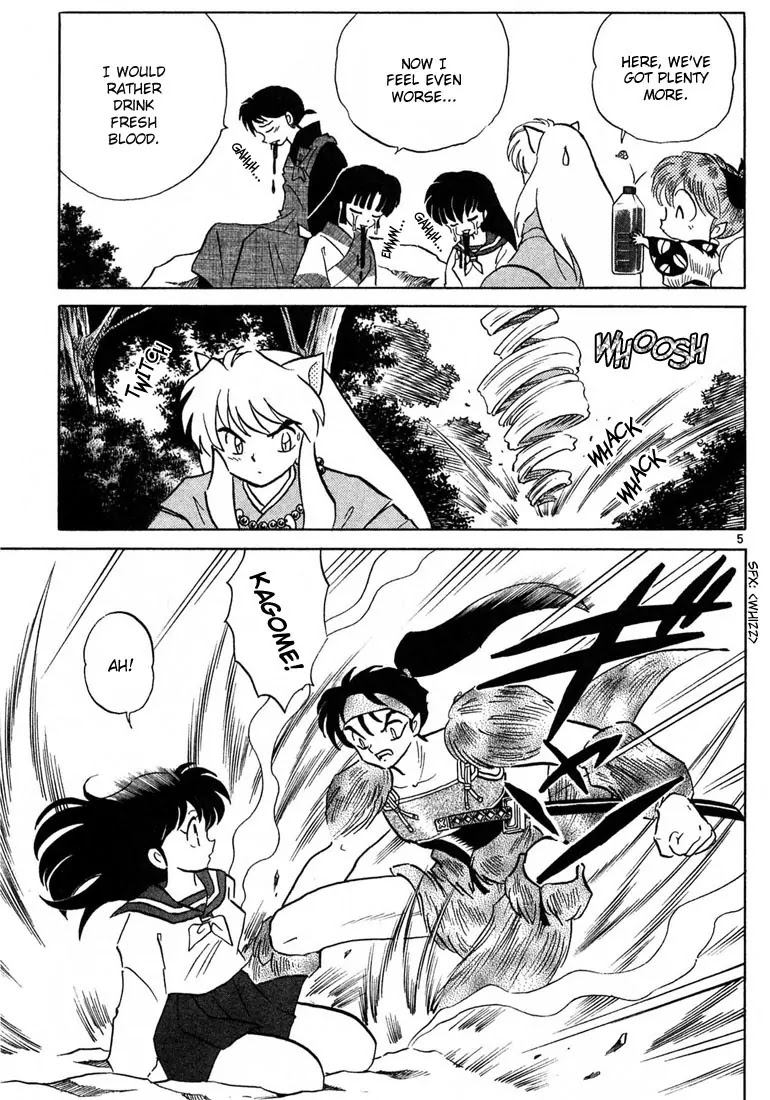 InuYasha Chapter 245 page 5 - Chapter 245: The Shichinin Grave