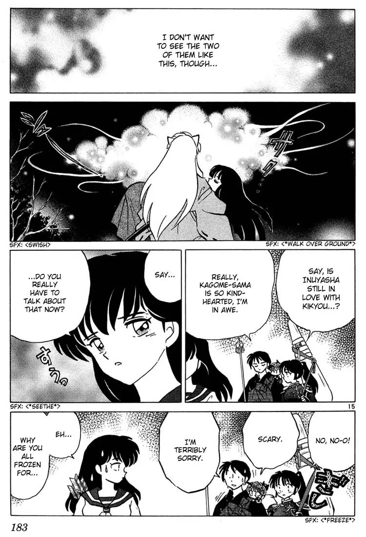 InuYasha Chapter 248 page 15 - Chapter 248: Two Minds