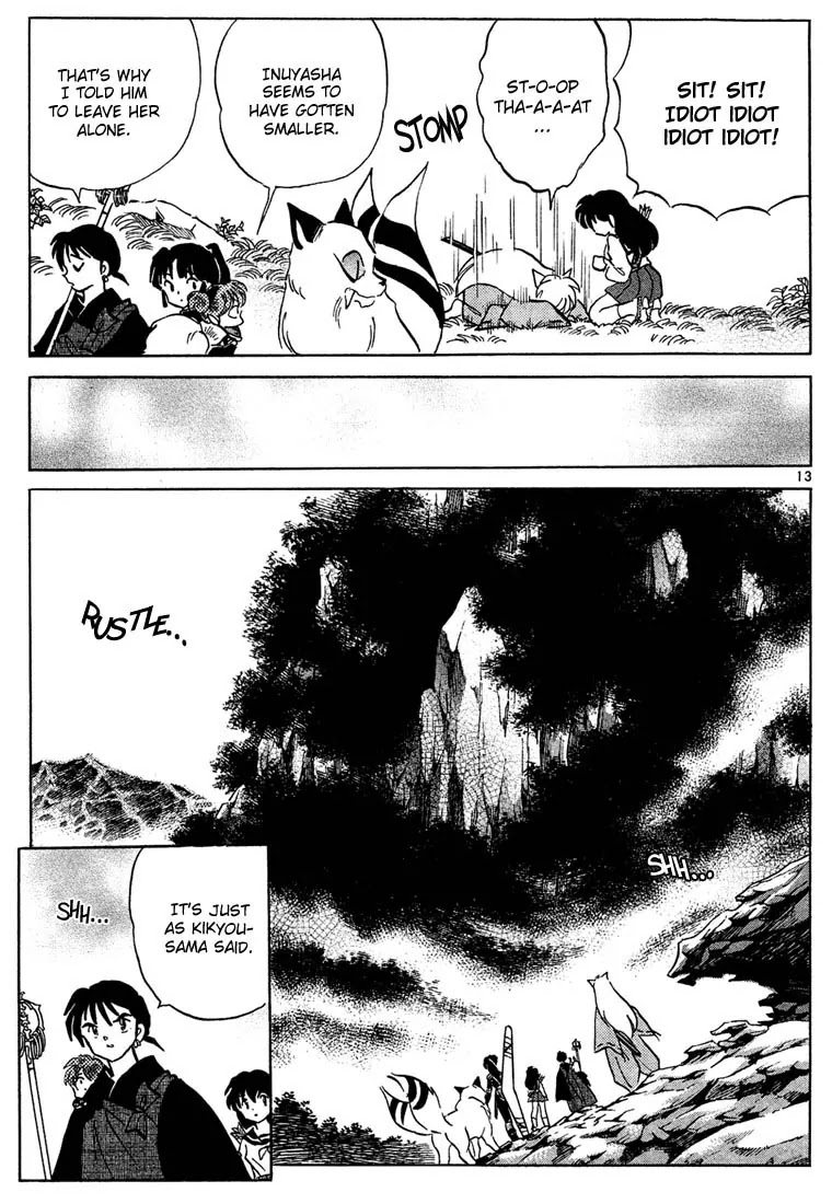 InuYasha Chapter 249 page 15 - Chapter 249: The Barried at the Mt. Hakurei