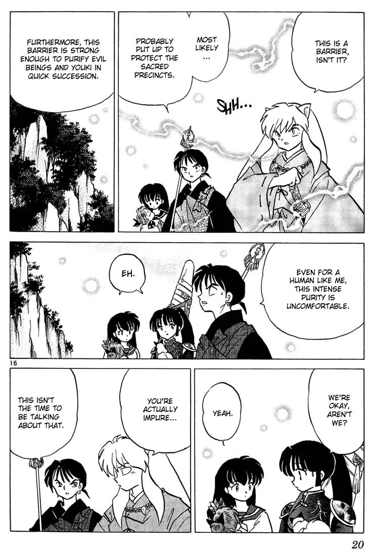InuYasha Chapter 249 page 18 - Chapter 249: The Barried at the Mt. Hakurei