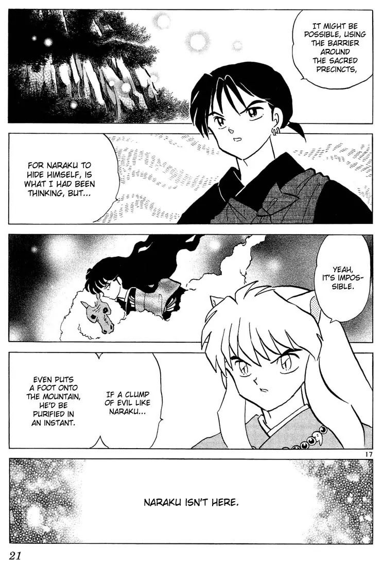 InuYasha Chapter 249 page 19 - Chapter 249: The Barried at the Mt. Hakurei