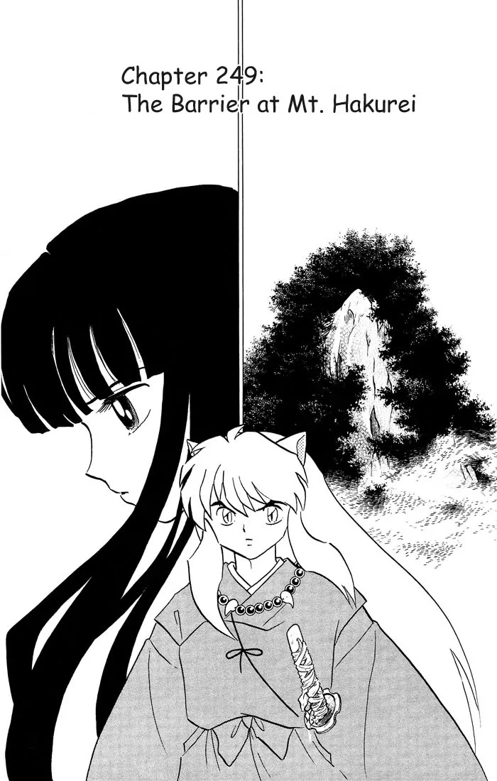 InuYasha Chapter 249 page 3 - Chapter 249: The Barried at the Mt. Hakurei