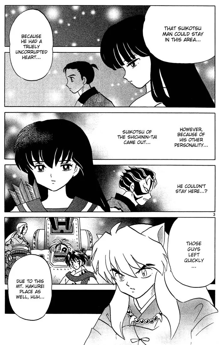 InuYasha Chapter 249 page 5 - Chapter 249: The Barried at the Mt. Hakurei