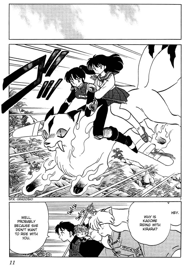InuYasha Chapter 249 page 9 - Chapter 249: The Barried at the Mt. Hakurei