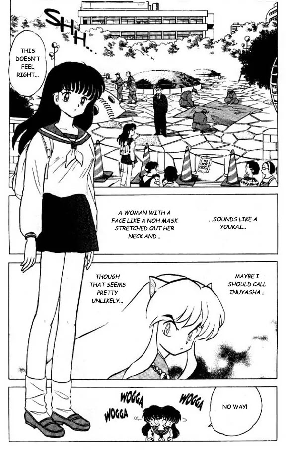 InuYasha Chapter 25 page 4 - Chapter 25: The Flesh Eating Mask