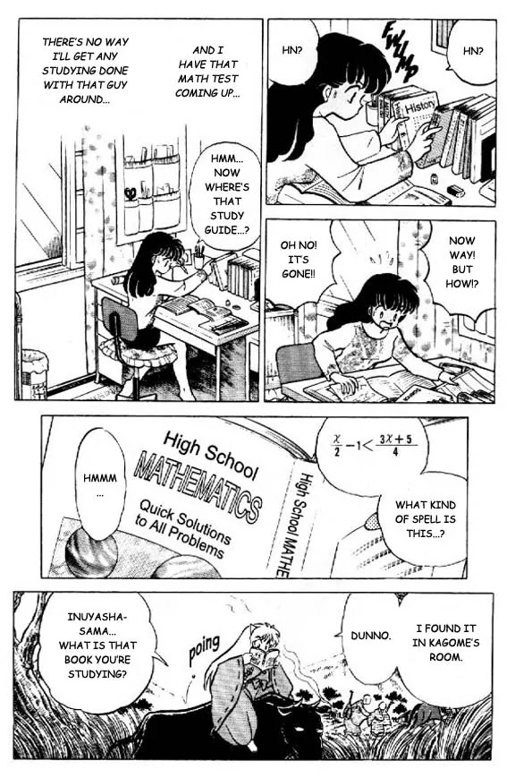 InuYasha Chapter 25 page 5 - Chapter 25: The Flesh Eating Mask