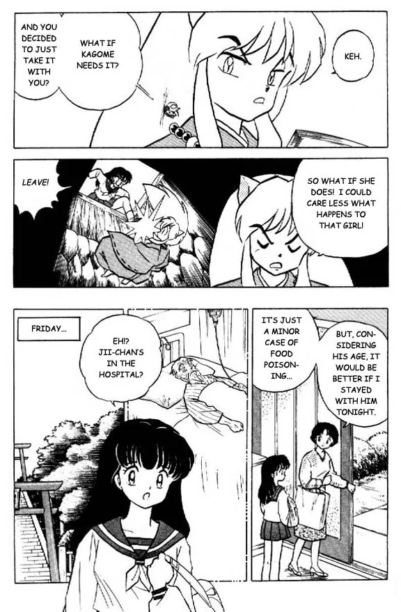 InuYasha Chapter 25 page 6 - Chapter 25: The Flesh Eating Mask
