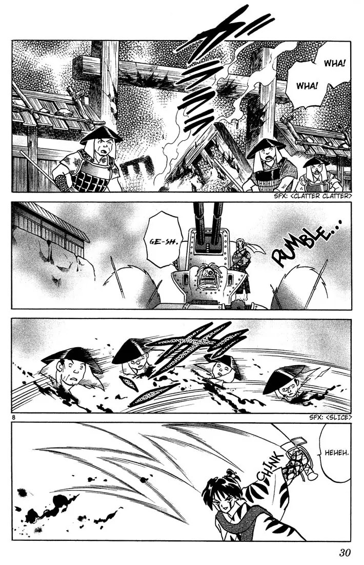 InuYasha Chapter 250 page 8 - Chapter 250: Bankotsu