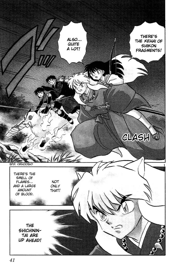 InuYasha Chapter 251 page 1 - Chapter 251: Clash