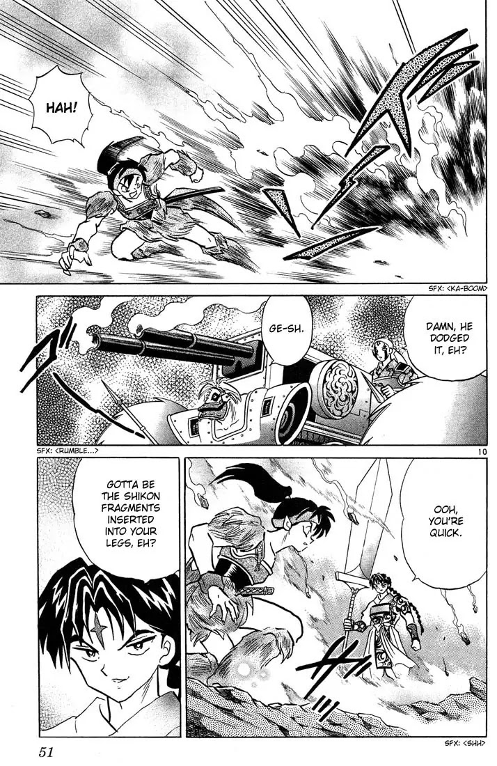 InuYasha Chapter 251 page 10 - Chapter 251: Clash