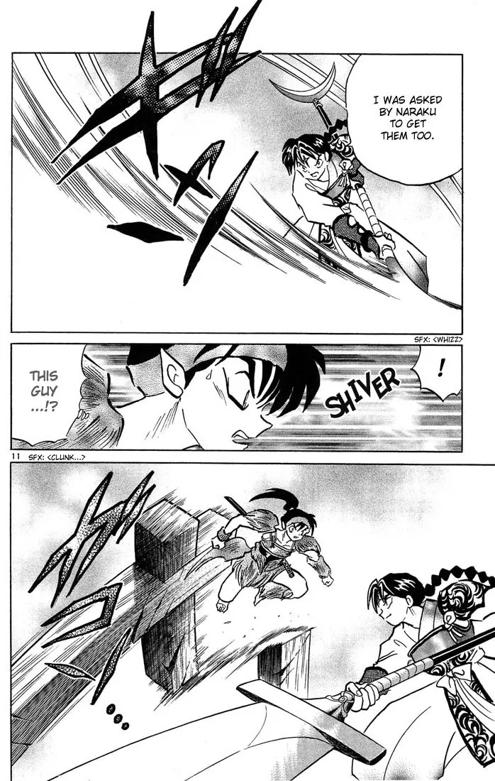 InuYasha Chapter 251 page 11 - Chapter 251: Clash