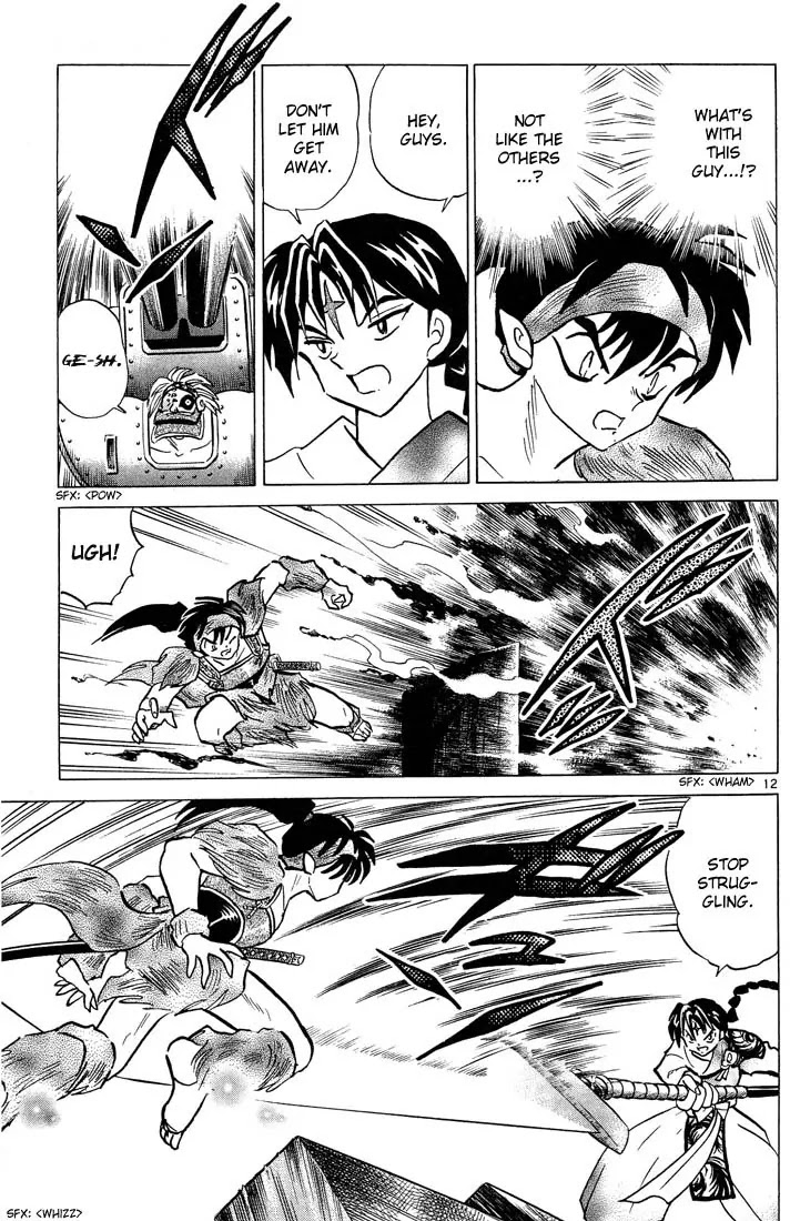 InuYasha Chapter 251 page 12 - Chapter 251: Clash