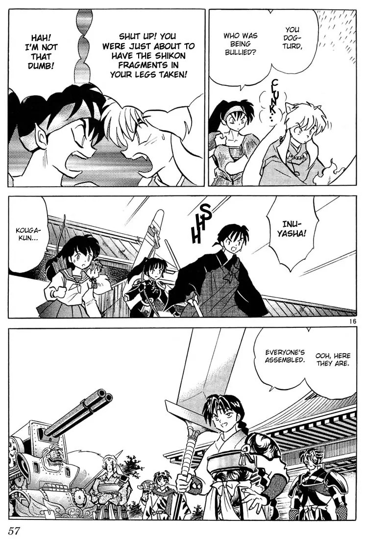 InuYasha Chapter 251 page 15 - Chapter 251: Clash