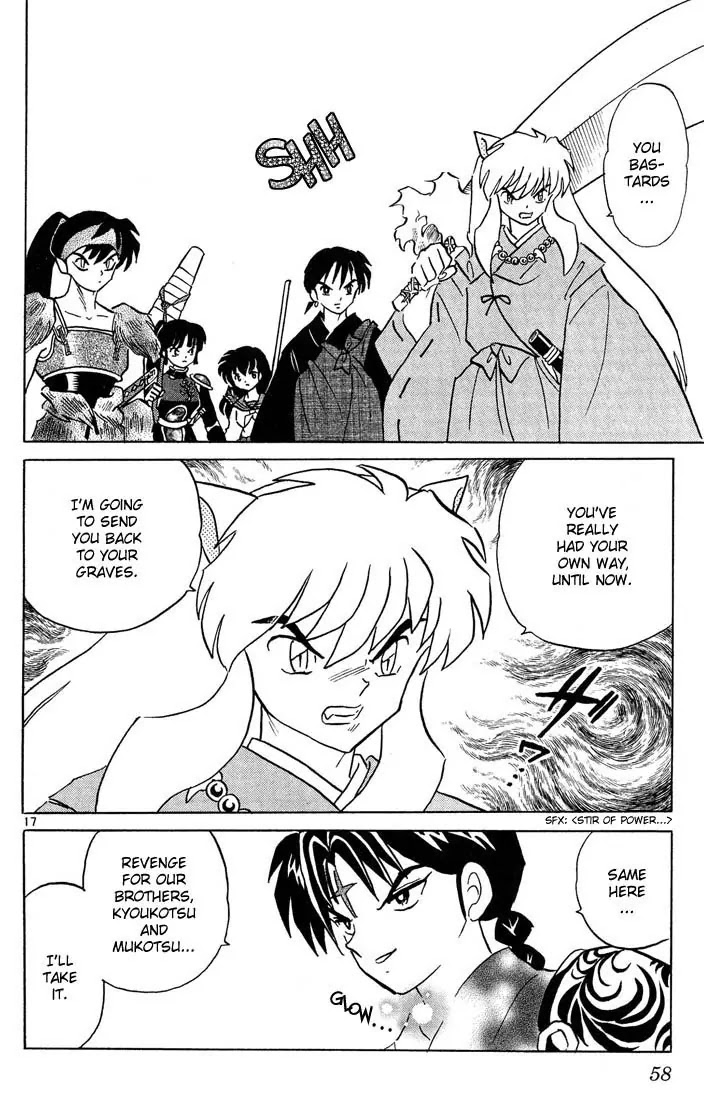 InuYasha Chapter 251 page 16 - Chapter 251: Clash