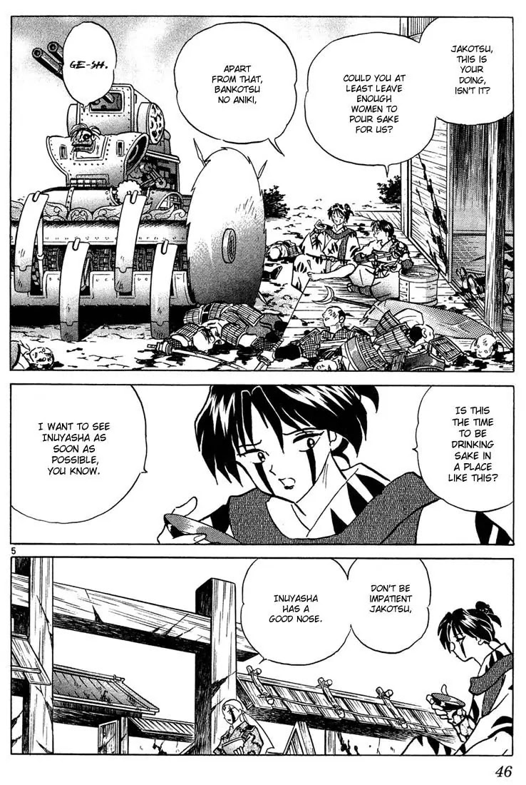 InuYasha Chapter 251 page 5 - Chapter 251: Clash
