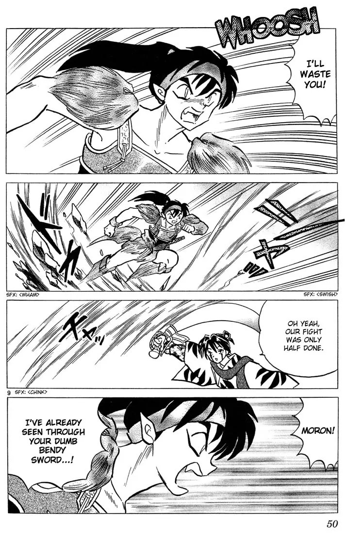 InuYasha Chapter 251 page 9 - Chapter 251: Clash