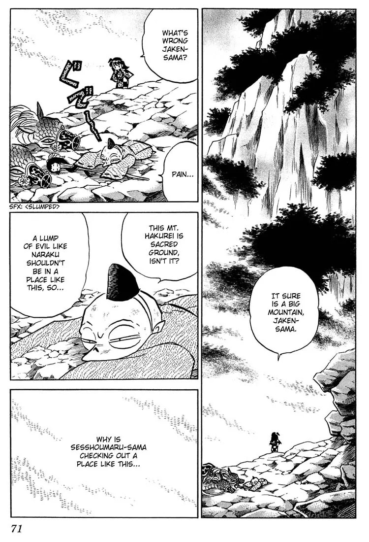 InuYasha Chapter 252 page 11 - Chapter 252: Border of the Sacred Garden