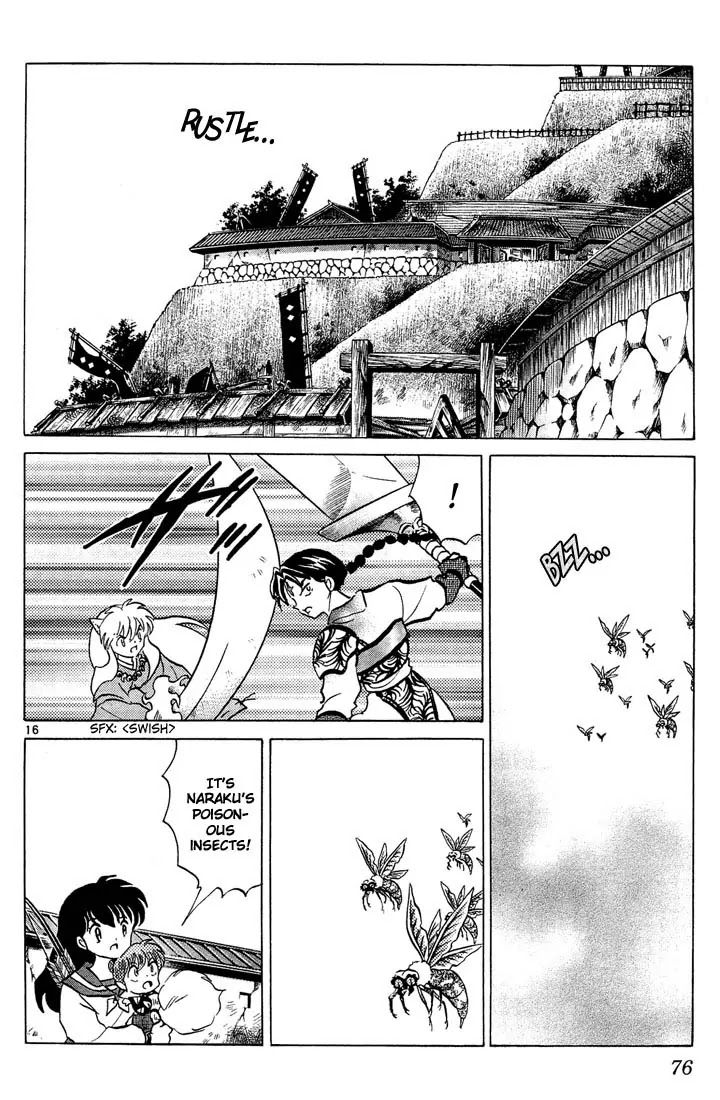 InuYasha Chapter 252 page 16 - Chapter 252: Border of the Sacred Garden