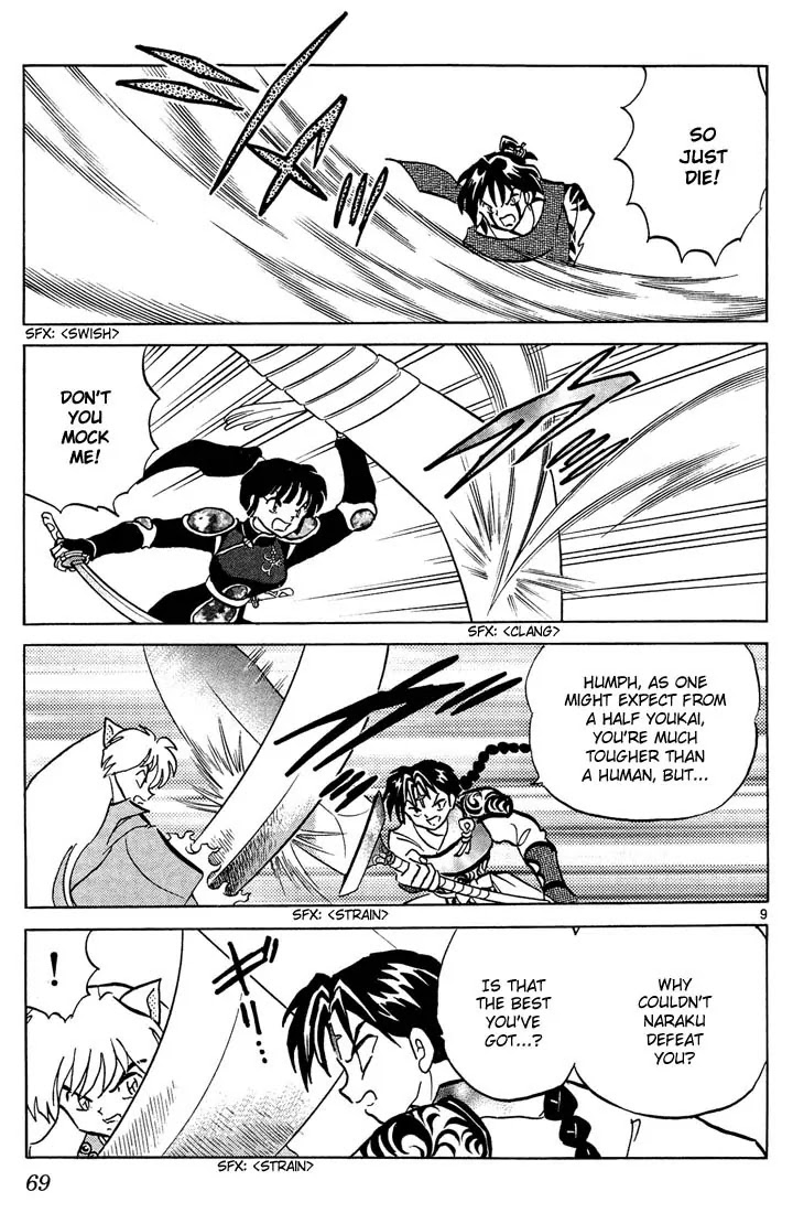 InuYasha Chapter 252 page 9 - Chapter 252: Border of the Sacred Garden