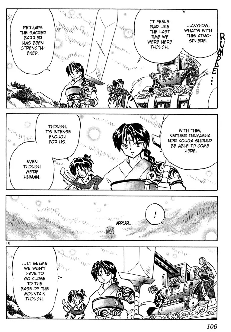 InuYasha Chapter 254 page 10 - Chapter 254: Banryuu's Scar