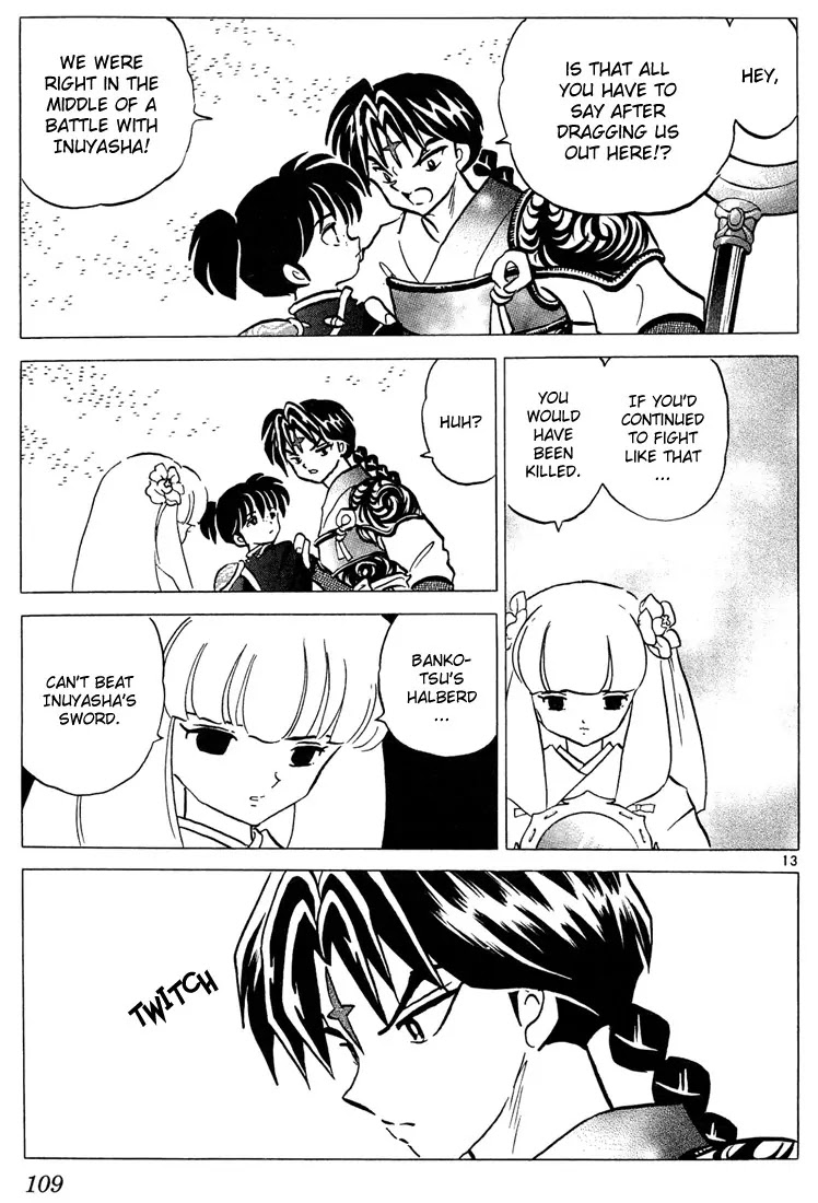 InuYasha Chapter 254 page 13 - Chapter 254: Banryuu's Scar