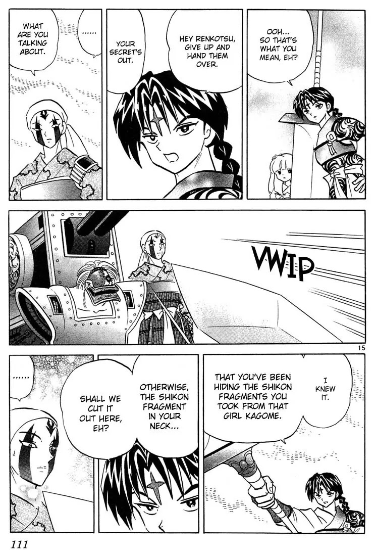 InuYasha Chapter 254 page 15 - Chapter 254: Banryuu's Scar